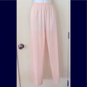 Vanity Fair Vintage Light Pink Pajama Bottoms